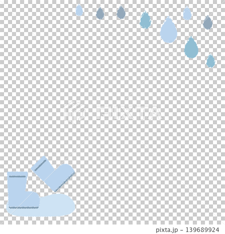 Rain boots with stripes 139689924