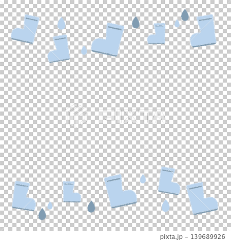 Rain boots with stripes 139689926