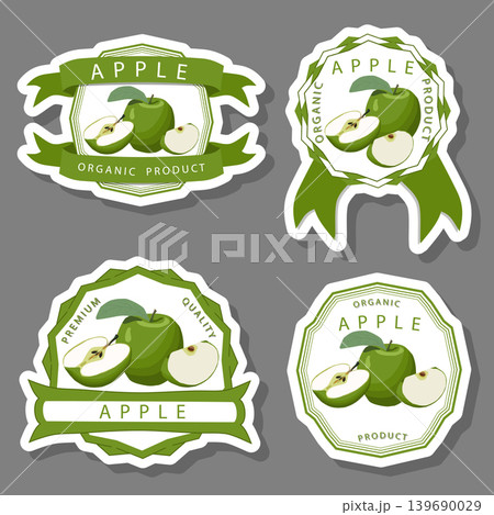 Sweet juicy tasty natural eco product apple 139690029