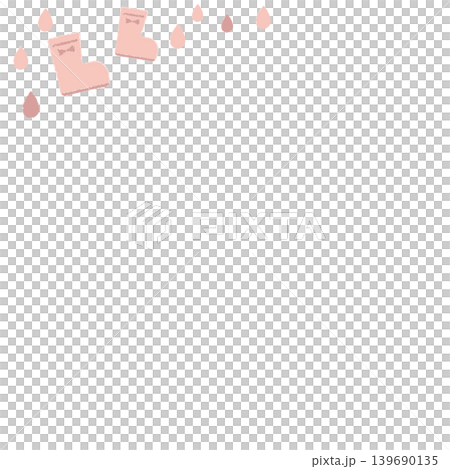 條紋雨靴 條紋雨靴 139690135