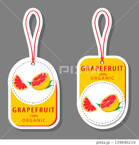 Sweet juicy tasty natural eco product grapefruit 139690219