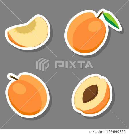 Sweet juicy tasty natural eco product apricot Sweet juicy tasty natural eco product apricot 139690232