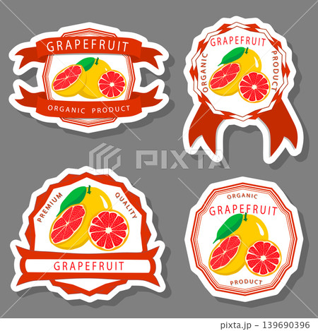 Sweet juicy tasty natural eco product grapefruit 139690396