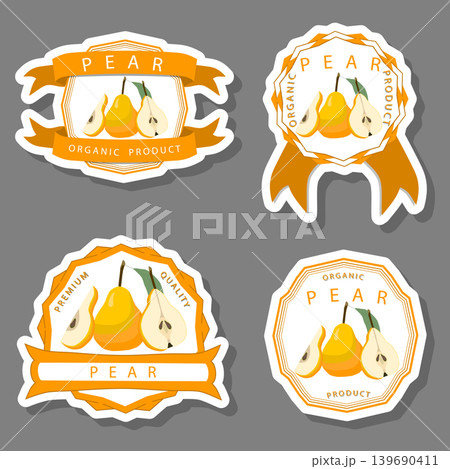 Sweet juicy tasty natural eco product pear 139690411