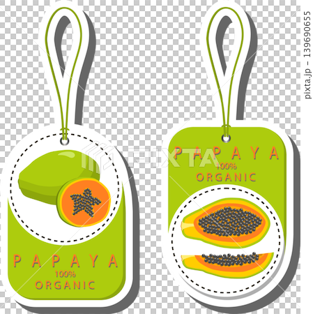Fruit theme from set juicy delicious papaya of various sizes Fruit theme from set juicy delicious papaya of various sizes 139690655