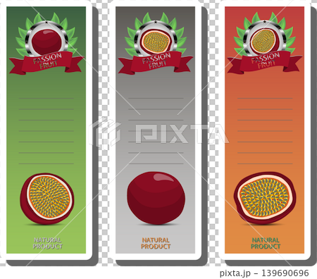 Fruit theme from set juicy delicious passion of various sizes Fruit theme from set juicy delicious passion of various sizes 139690696