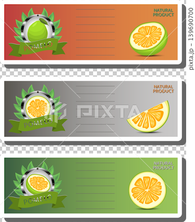 Fruit theme from set juicy delicious pomelo of various sizes Fruit theme from set juicy delicious pomelo of various sizes 139690700