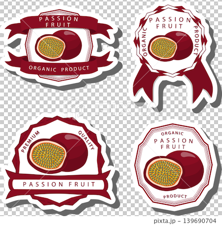 Fruit theme from set juicy delicious passion of various sizes Fruit theme from set juicy delicious passion of various sizes 139690704