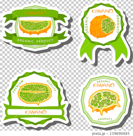 Fruit theme from set juicy delicious kiwano of various sizes Fruit theme from set juicy delicious kiwano of various sizes 139690885