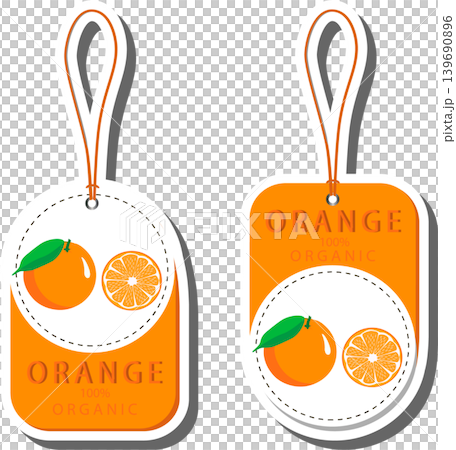 Fruit theme from set juicy delicious orange of various sizes Fruit theme from set juicy delicious orange of various sizes 139690896