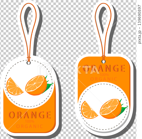 Fruit theme from set juicy delicious orange of various sizes Fruit theme from set juicy delicious orange of various sizes 139690897
