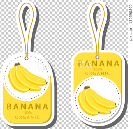 Fruit theme from set juicy delicious banana of various sizes Fruit theme from set juicy delicious banana of various sizes 139690899