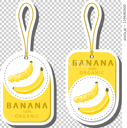 Fruit theme from set juicy delicious banana of various sizes Fruit theme from set juicy delicious banana of various sizes 139690900