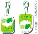 Fruit theme from set juicy delicious lime of various sizes 139690912