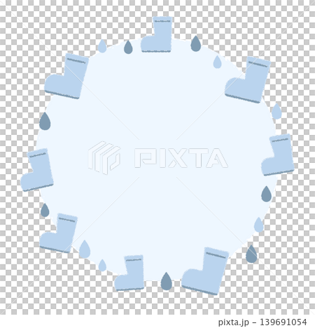 Rain boots frame Rain boots frame 139691054