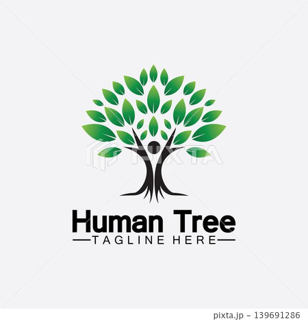 People Tree Vector Logo Template illustration design People Tree Vector Logo Template illustration design 139691286
