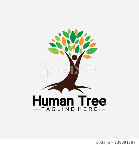 People Tree Vector Logo Template illustration design People Tree Vector Logo Template illustration design 139691287