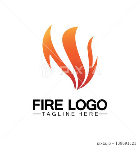Fire Flame Logo design vector template Fire Flame Logo design vector template 139691523