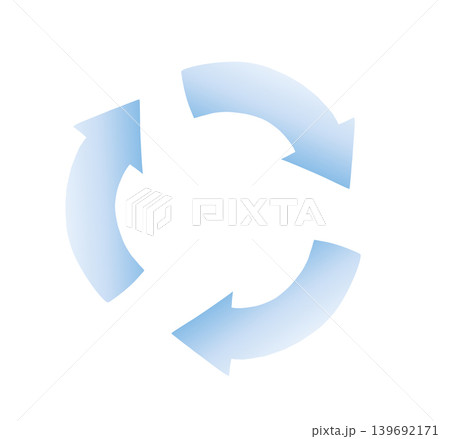 Vector Arrow symbols. Graphic hand drawn blue recycling sign illustration isolated on background. Zero waste, sustainable living concept. For designer, Eco-Friendly, planting or ecology. Environmental Vector Arrow symbols. Graphic hand drawn blue recycling sign illustration isolated on background. Zero waste, sustainable living concept. For designer, Eco-Friendly, planting or ecology. Environmental 139692171