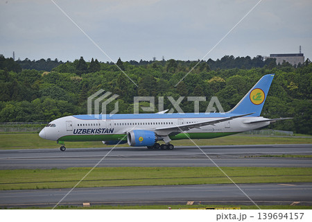 ボーイング787 ウズベキスタン航空 ボーイング787 ウズベキスタン航空 139694157
