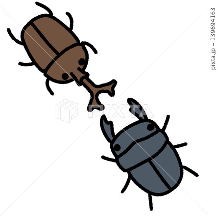 カブトムシとクワガタ 139694163