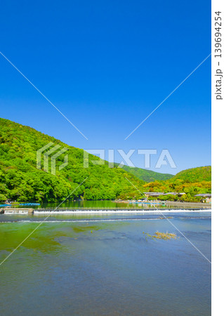 新緑の嵐山 新緑の嵐山 139694254