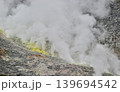 噴気の上がる硫黄山 139694542