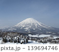 冬の羊蹄山 139694746