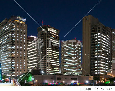 品川ふ頭橋より望む天王洲アイルの夕景 　 都市景観（2026年4月） 139694937