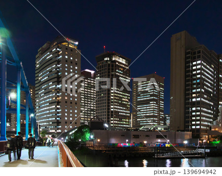 品川ふ頭橋より望む天王洲アイルの夕景 　 都市景観（2026年4月） 139694942