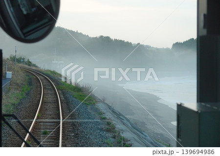 岩手県洋野町 八戸線有家駅周辺の風景より 岩手県洋野町 八戸線有家駅周辺の風景より 139694986