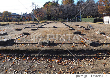 武蔵国分尼寺跡の尼坊跡(東京都国分寺市) 武蔵国分尼寺跡の尼坊跡(東京都国分寺市) 139695102