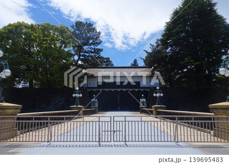 皇居(旧江戸城)の正門(東京都千代田区) 皇居(旧江戸城)の正門(東京都千代田区) 139695483