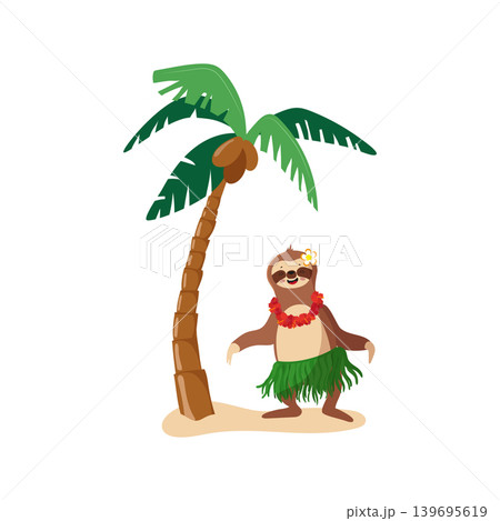 Sloth Hula Dancer Sloth Hula Dancer 139695619