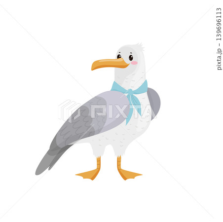 Seagull with a Scarf 139696113
