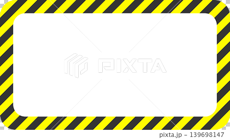 Tiger tape pattern frame Tiger tape pattern frame 139698147