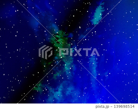 宇宙、星、バックグラウンド、スペース、空間、抽象、アブストラクト、光、銀河系、抽象的、イラスト、科学 139698514