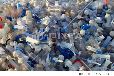Disposed Intravenous Catheters Close Up Disposed Intravenous Catheters Close Up 139700831