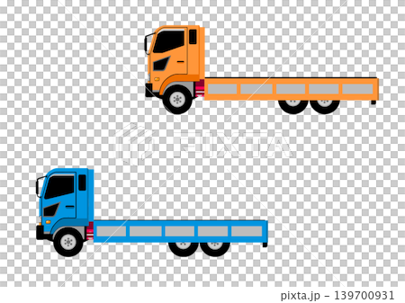 トラックの荷台オープン トラックの荷台オープン 139700931