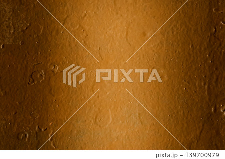 Brown peeling paint old worn metallic weathered iron texture rough background dirty steel shabby obsolete messy 139700979