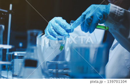 Researchers working in the clinical laboratory Researchers working in the clinical laboratory 139701104