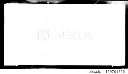 Abstract black background with distressed film border and subtle texture 139701226