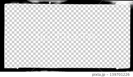 Abstract black background with distressed film border and subtle texture 139701226