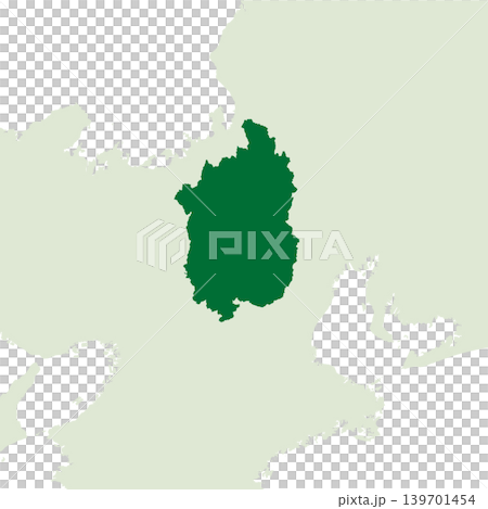 Vector illustration map material for Japan: Shiga Prefecture map Vector illustration map material for Japan: Shiga Prefecture map 139701454