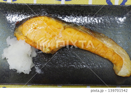 健康的で美味しい焼いた鮭 139701542