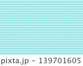 ライトブルーのタオル生地風ボーダー背景 139701605