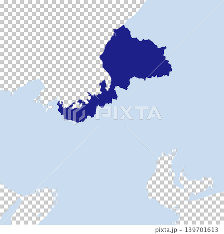 地圖 福井 矢量 139701613