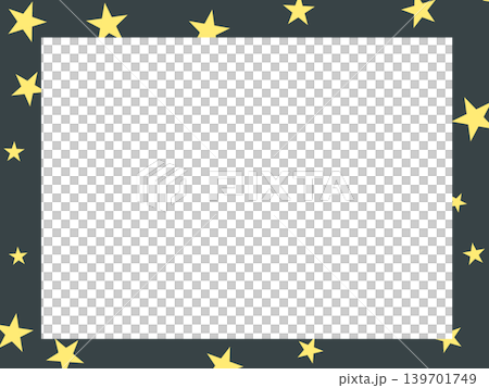 Star frame illustration Star frame illustration 139701749