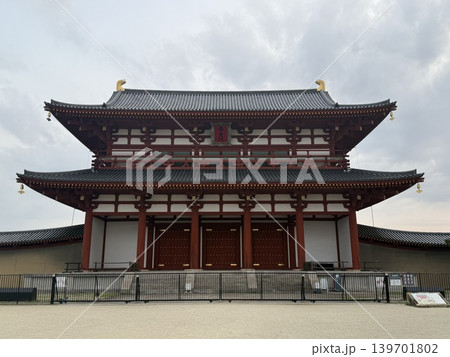 奈良・平城京跡・朱雀門 139701802