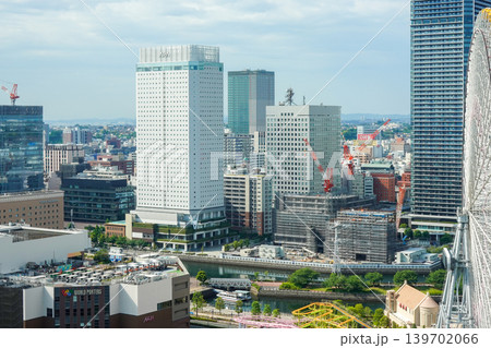 横浜みなとみらい(横浜グランドインターコンチネンタルホテルからの眺め)2026年5月撮影 横浜みなとみらい(横浜グランドインターコンチネンタルホテルからの眺め)2026年5月撮影 139702066